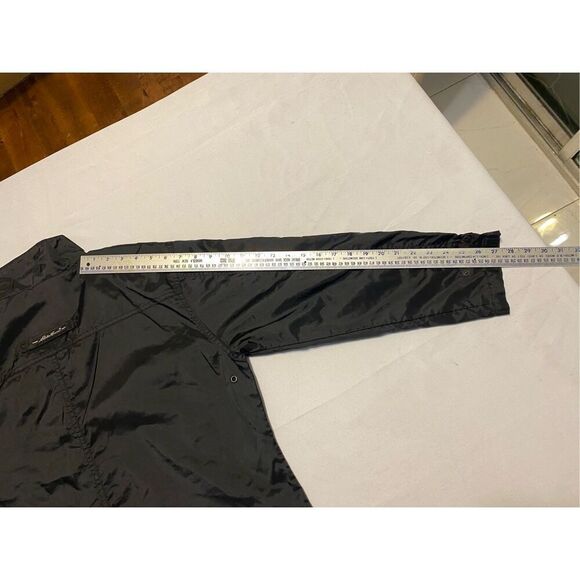 Eddie Bauer Jacket Womens Small Rain Coat Wind breaker Full Zip Outdoors - Picture 5 of 5